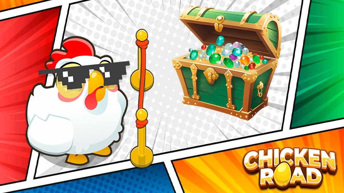 Chicken Road Crash Game – ein Huhn überquert einen Parcours voller Hindernisse mit steigendem Gewinnmultiplikator